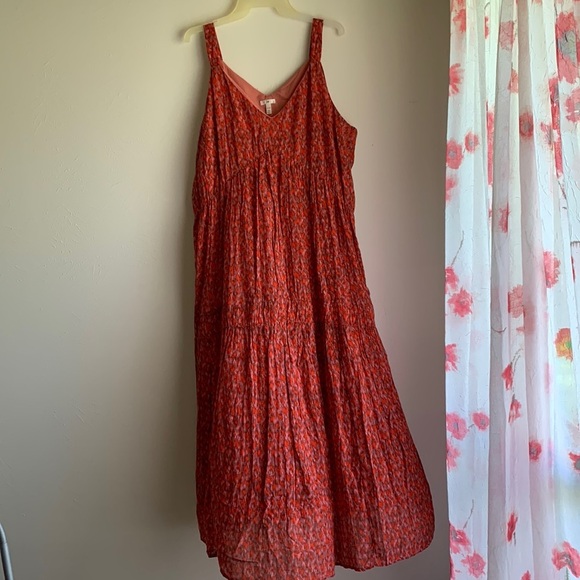 Joie Limited Edition Tiered Maxi Dress Tea Rose - Picture 2 of 7